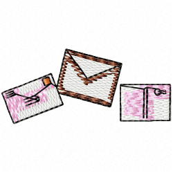 Mailbox Embroidery Design 2
